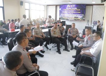 Puslitbang Polri Lakukan Penelitian Almatsus Dalmas dan Ketahanan Pangan di Polresta Sidoarjo