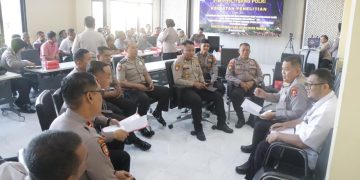 Puslitbang Polri Lakukan Penelitian Almatsus Dalmas dan Ketahanan Pangan di Polresta Sidoarjo