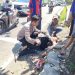 Respon Cepat Patroli Polsek Buduran Bantu Korban Kecelakaan