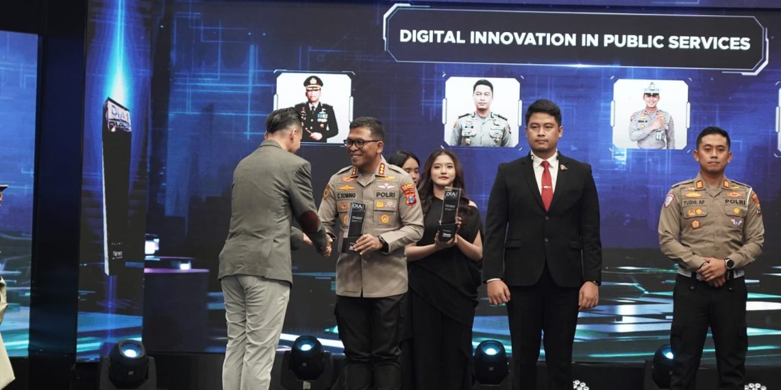 Terus Berinovasi, Polresta Sidoarjo Terima 4 Piala Penghargaan Digital Innovation Awards 2026