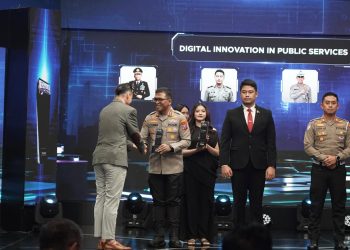 Terus Berinovasi, Polresta Sidoarjo Terima 4 Piala Penghargaan Digital Innovation Awards 2026
