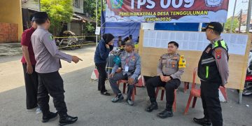 Dokkes Polresta Sidoarjo Gelar Patroli Bakti Kesehatan di TPS Pilkades Serentak 2026
