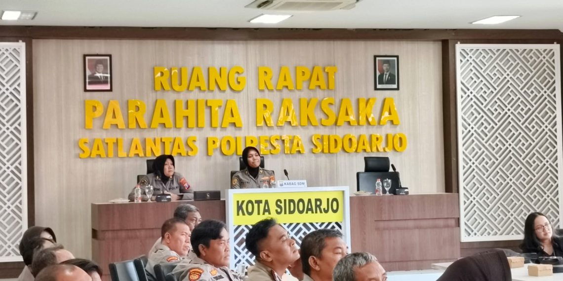 Polresta Sidoarjo Sosialisasikan KUR Himbara kepada Kelompok Tani Binaan