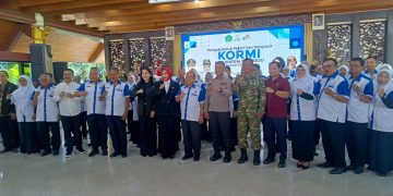 Miliki 255 Kampung Olahraga, Wabup Mimik Apresiasi Pengukuhan Pengurus KORMI Sidoarjo 2025-2029