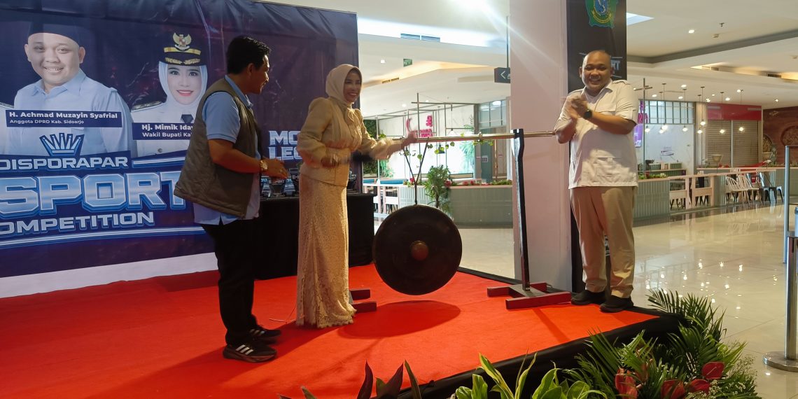 Diikuti Puluhan Atlet Remaja, Wabup Mimik Buka Turnamen Cabor E-Sport
