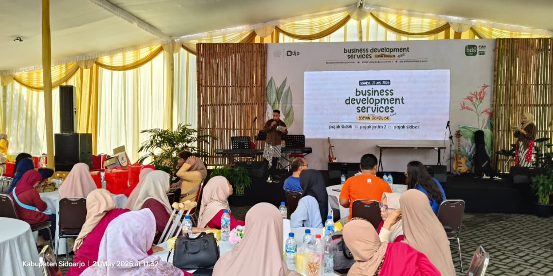 Kolaborasi DJP Jatim II Bersama KPP Pratama Sidoarjo Gelar Business Development Services Tahun 2026