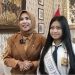 Wabup Mimik Idayana Beri Dukungan kepada Angkin Shalqiamna Finalis Putri Pertiwi Jawa Timur Asal SMPN 6 Sidoarjo