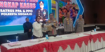 Ayah Hamili Anak Kandung Ditahan Polresta Sidoarjo
