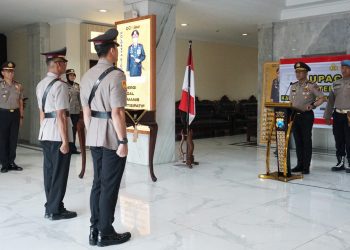 Kapolresta Sidoarjo Pimpin Sertijab Kapolsek Taman, Tekankan Integritas dan Pelayanan Prima