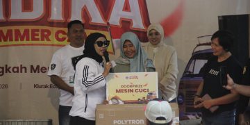 Sapa Ribuan Anggota ANDIKA Summer Camp 2026, Wabup Mimik Idayana Beri Semangat Kebersamaan Bermasyarakat
