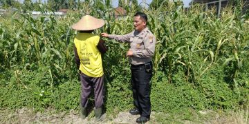 Petani Desa Lebo Apresiasi Dukungan Polisi Terhadap Upaya Ketahanan Pangan