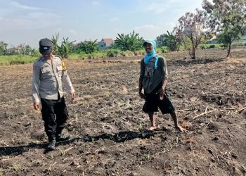 Kapolsek Taman Optimalkan Peran Bhabinkamtibmas Jalankan Ketahanan Pangan