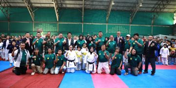 Wabup Mimik Idayana Buka Porkab Sidoarjo 2026 Cabang Karate, Minta Atlet Junjung Sportivitas