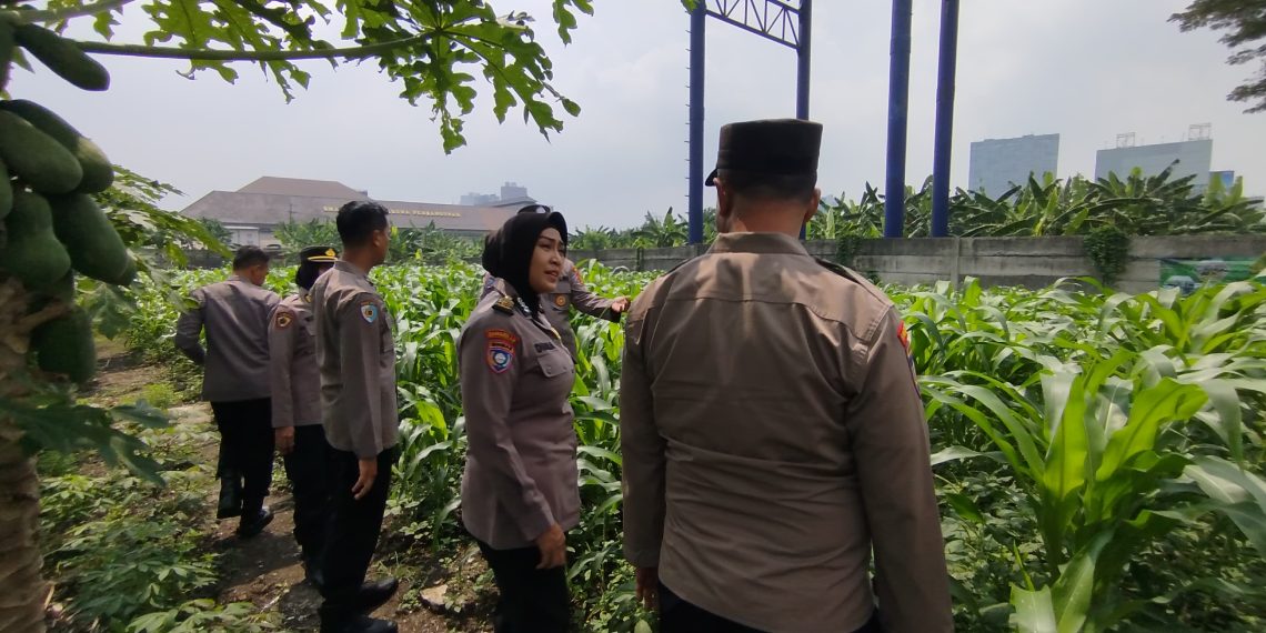 Tingkatkan Swasembada Pangan, Polsek Waru Ajak Petani Serius Kelola Tanaman Jagung