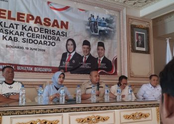 Ketua DPC Mimik Idayana Berangkatkan 100 Laskar Gerindra Sidoarjo Ikuti Diklat