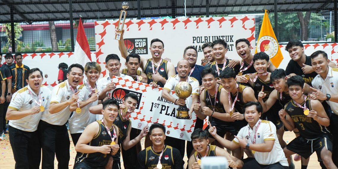 Tim Basket Polda Jatim Juara Kapolri Cup 2026