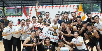 Tim Basket Polda Jatim Juara Kapolri Cup 2026