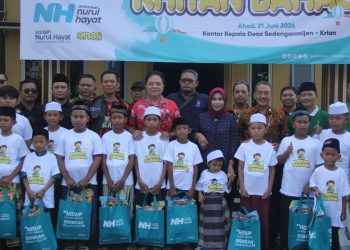 Wabup Mimik Idayana Beri Semangat 110 Anak Ikuti Khitan﻿ Massal