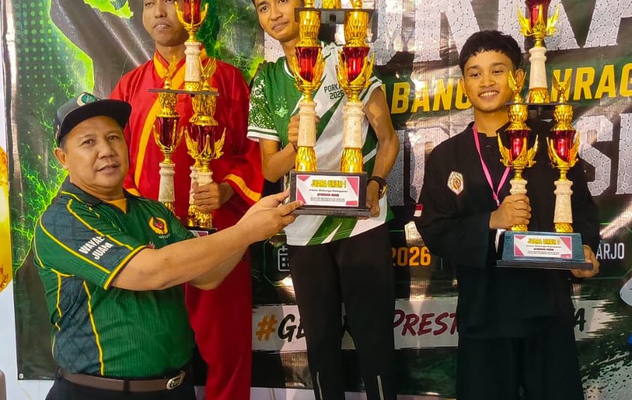 Ketua IPSI Sidoarjo Anang Siswandoko Tutup Porkab Pencak Silat 2026, Pagar Nusa Raih Juara Umum