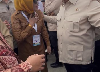 Wabup Sidoarjo Mimik Idayana Ikut Dampingi Presiden Prabowo Subianto Resmikan Insfratruktur di Sampang Madura