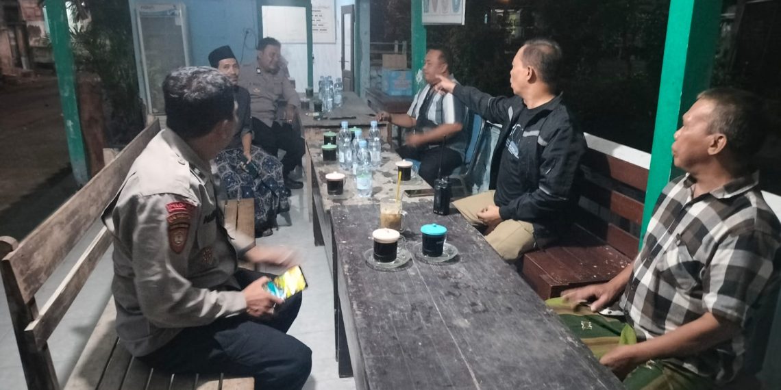 Kapolsek Jabon Sambang Satkamling, Ajak Warga Jaga Kamtibmas