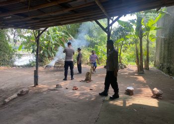 Respon Aduan Warga, Polsek Tarik Cek Dugaan Sabung Ayam di Klantingsari