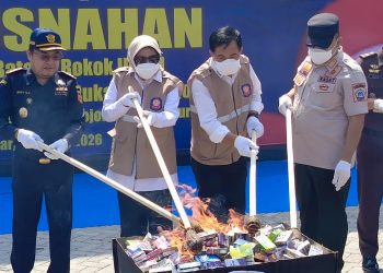 Razia Rokok Ilegal Cuma Sasar Pedagang Eceran, Wabup Mimik Kecewa Produsen Malah Aman