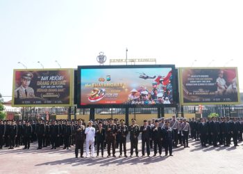 Upacara Hari Bhayangkara ke-80, Polresta Sidoarjo Teguhkan Komitmen Melayani Masyarakat