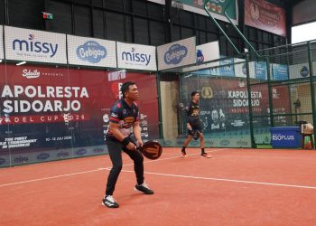 Polresta Sidoarjo Gelar Turnamen Padel, Meriahkan Hari Bhayangkara Ke-80