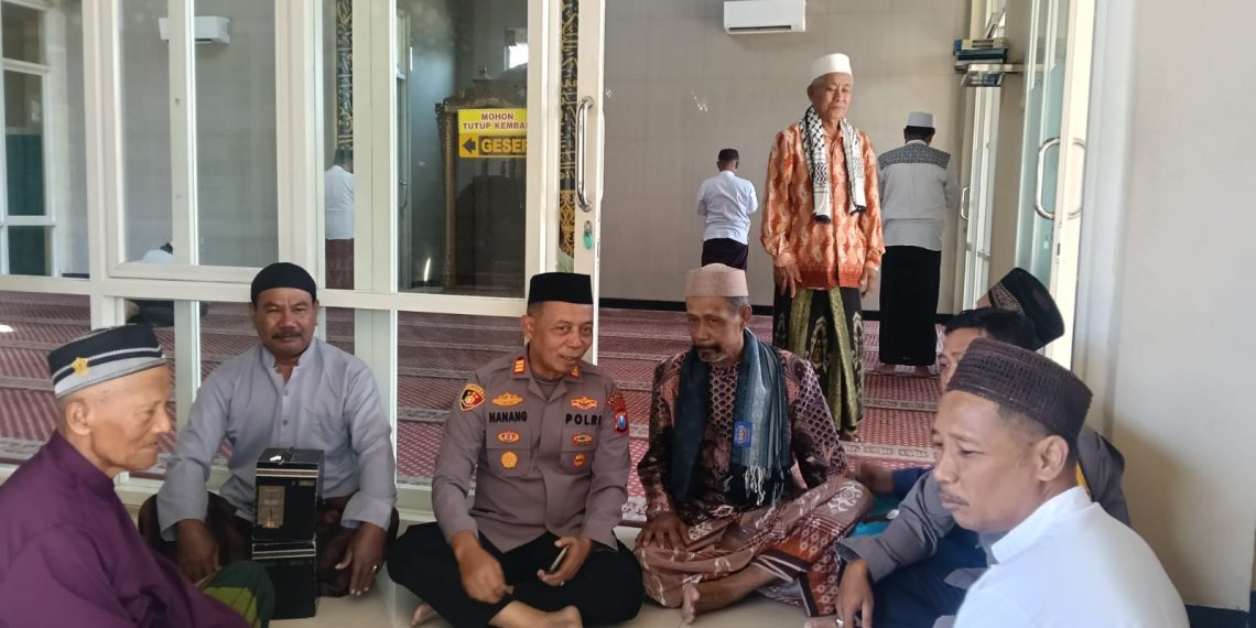 Kapolsek Jabon Silaturahmi Kamtibmas dengan Tokoh Agama dan Masyarakat