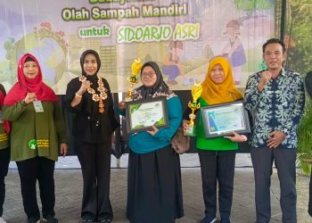 DLHK Tak Peduli, Wabup Sidoarjo Mimik Idayana: Saya Kawal dan Dampingi Pegiat Paguyuban Bank Sampah
