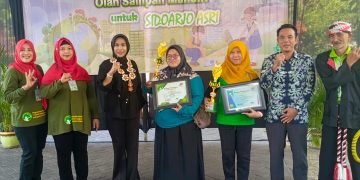 DLHK Tak Peduli, Wabup Sidoarjo Mimik Idayana: Saya Kawal dan Dampingi Pegiat Paguyuban Bank Sampah