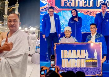 Pemenang Umroh, Priyo Sambodo Doakan di Ka’bah Agar PAN Tambah Maju