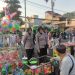 Pengamanan Humanis Polwan Polresta Sidoarjo di Car Free Day Alun-alun