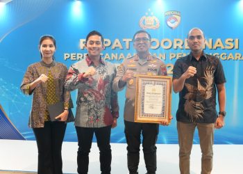 Polresta Sidoarjo Raih Penghargaan Bidang Reformasi Birokrasi Polri