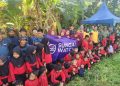 Kompak Peduli Lingkungan, Bersihkan Afvoer di Gedangan