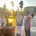 Polwan Polresta Sidoarjo Amankan Car Free Day Alun-alun