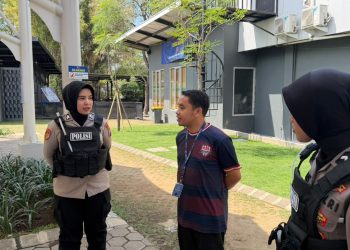 Polwan Jenggala Presisi Polresta Sidoarjo Masifkan Patroli Kamtibmas
