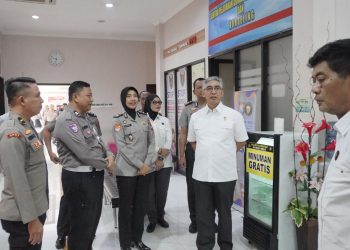 Tim Stamarena Polri Gelar Asistensi Pelayanan Publik di Polresta Sidoarjo