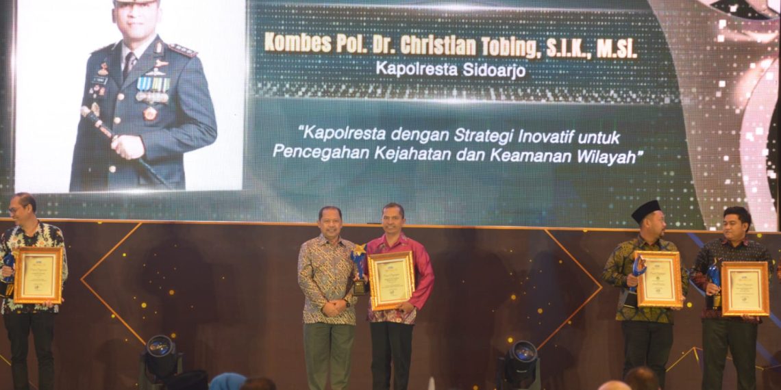 Strategi Inovatif Kapolresta Sidoarjo Cegah Kejahatan dan Keamanan Wilayah Raih Radar Surabaya Award
