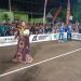 Buka Turnamen Bola Voli Kebonsari Cup 1, Wabup Mimik Idayana Sawer Penonton