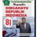Kepala Dinas Perumahan, Pemukiman Cipta Karya dan Tata Ruang Kabupaten Sidoarjo Mengucapkan Dirgahayu Republik Indonesia ke-81