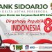 Direksi dan Karyawan Bank BPR Delta Artha Sidoarjo Mengucapkan Selamat Dirgahayu Republik Indonesia ke-81