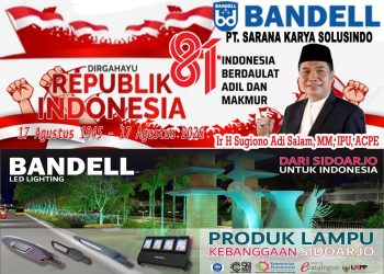 Direksi dan Karyawan PT Sarana Karya Solusindo Mengucapkan Selamat Dirgahayu Republik Indonesia ke-81