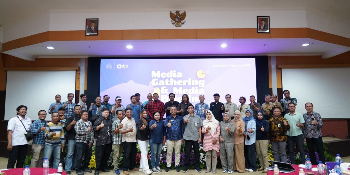 Gelar Media Gathering, DJP Jatim II Paparkan Pertumbuhan Capaian Penerimaan Pajak
