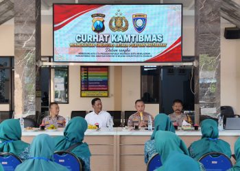 Sat Binmas Polresta Sidoarjo Perkuat Sinergi dengan Masyarakat Melalui Curhat Kamtibmas