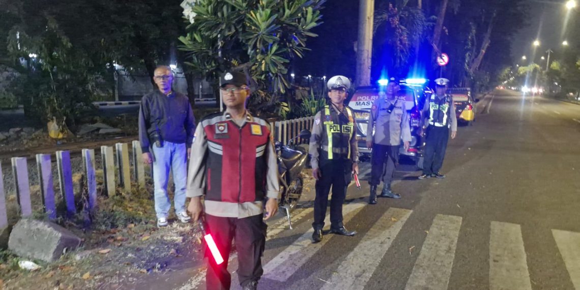 Antisipasi Balap Liar, Polsek Buduran Masifkan Patroli Malam