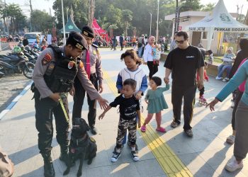 Polisi Berikan Rasa Aman dan Nyaman Aktivitas Warga di Akhir Pekan