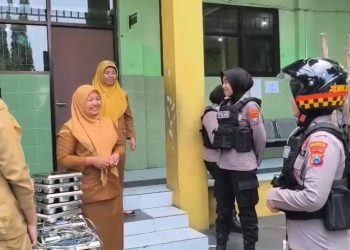 Polwan Jenggala Presisi Patroli ke Sekolah, Motivasi Giat Belajar dan Edukasi Cegah Bullying