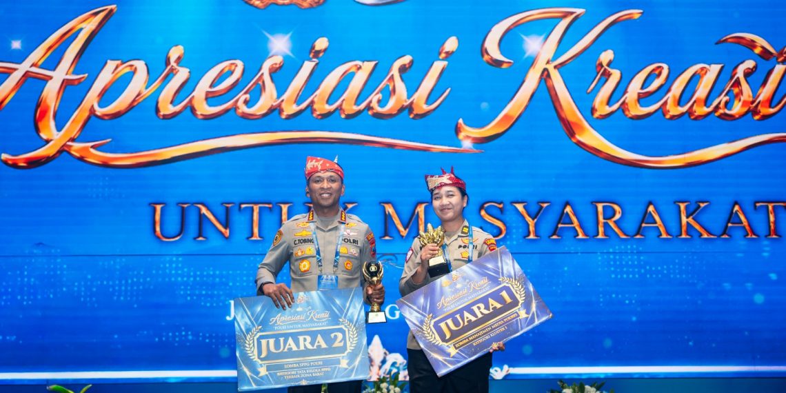 Polresta Sidoarjo Raih Dua Penghargaan Kapolri di Puncak Hari Bhayangkara Ke-80